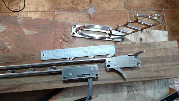 чертеж ружья для подводной охоты