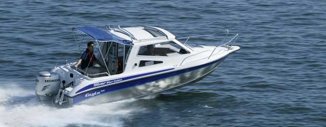 Катер Сильвер Кабин — обзор модели