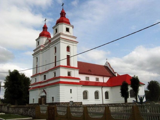 Костел Преображения Господня в Вавёрке