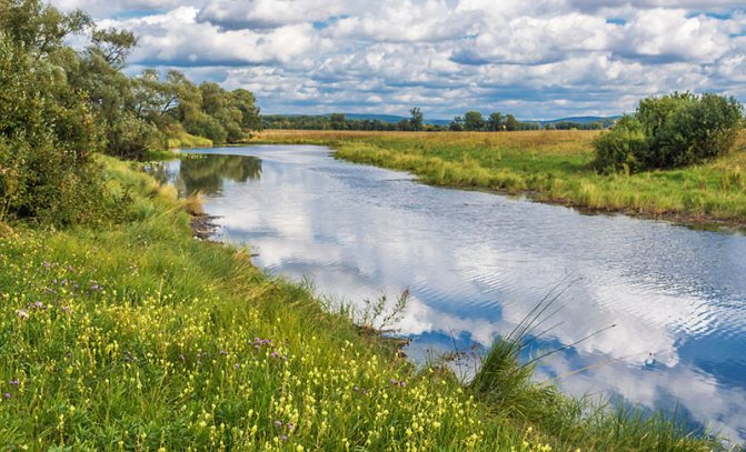 Малые реки весной