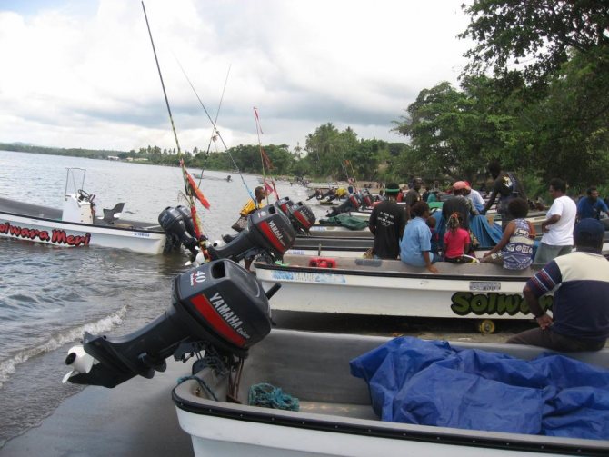 Моторы Эндуро на лодках рыбаков