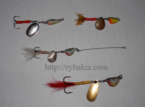 Переднеогруженные вертушки на окуня