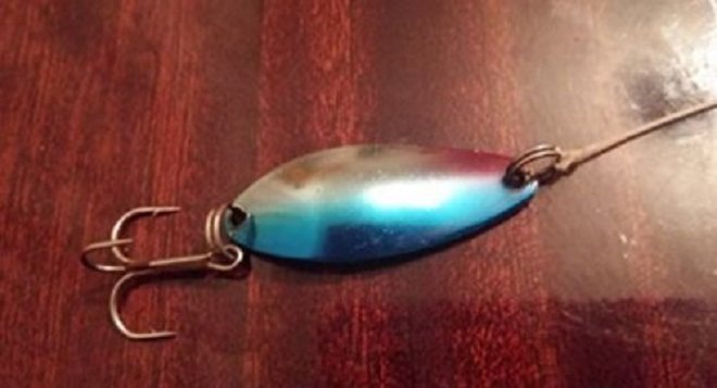 Узел для блесны