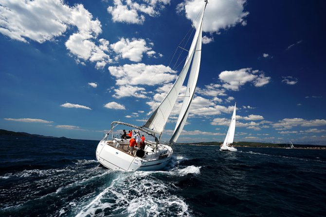 Ветер и парусный спорт